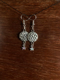 full moon earrings